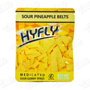 Hyfly Gummies Sour Pineapple Belts